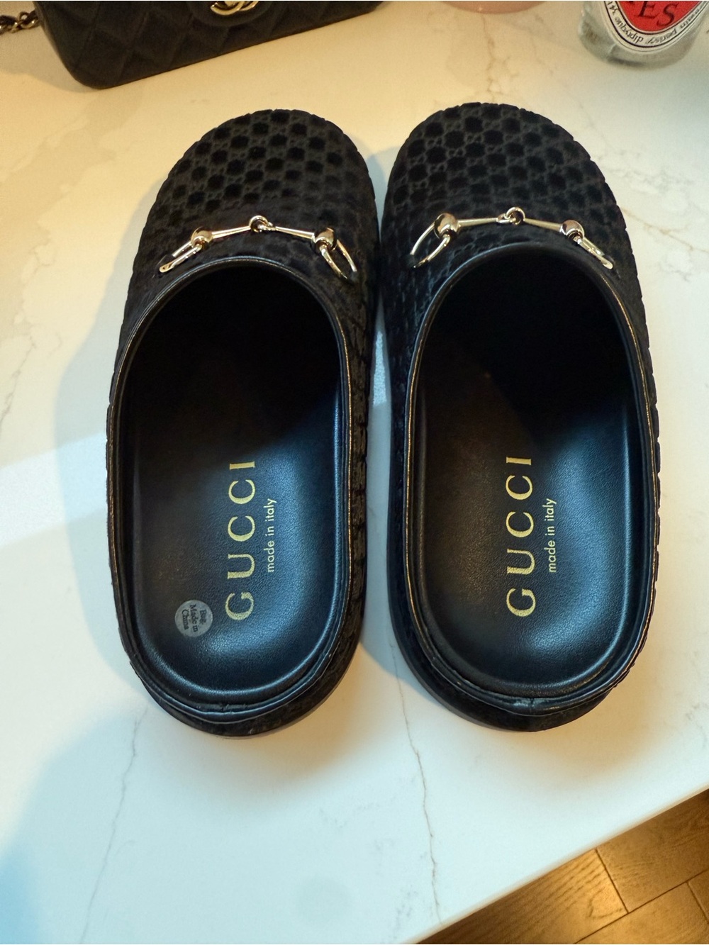 Gucci monogram slides - Picture 2 of 8